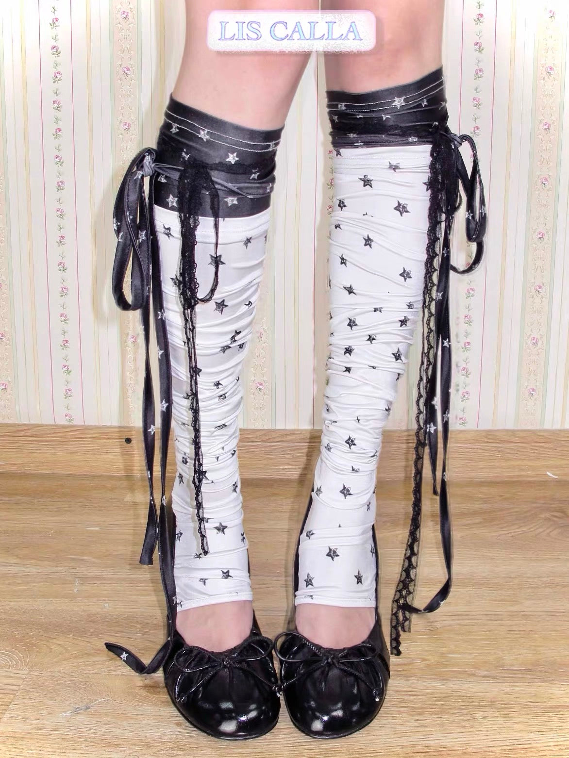 LIS CALLA｜NO HARD FEELINGS” Icy Star Lace Socks